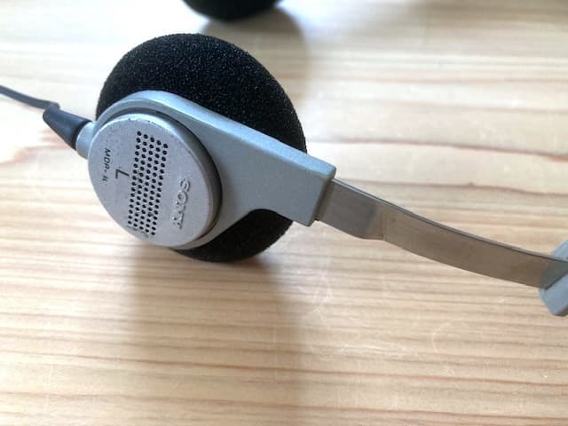 超希少美品 高音質 整備済完全動作品 TPS-L2用ヘッドホン MDR-3L2