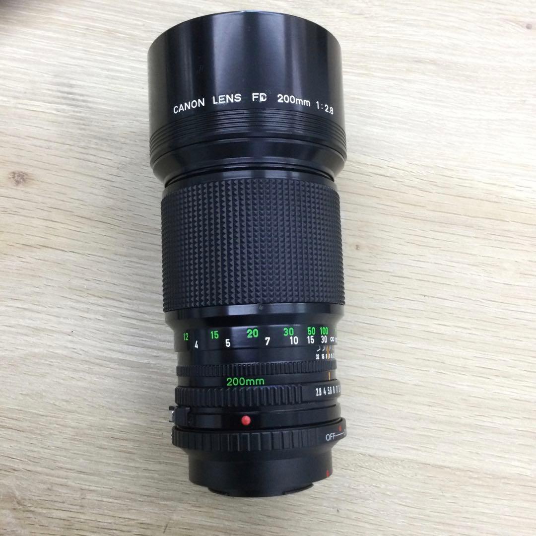 61、Canon 200mm f/2.8 単焦点レンズ