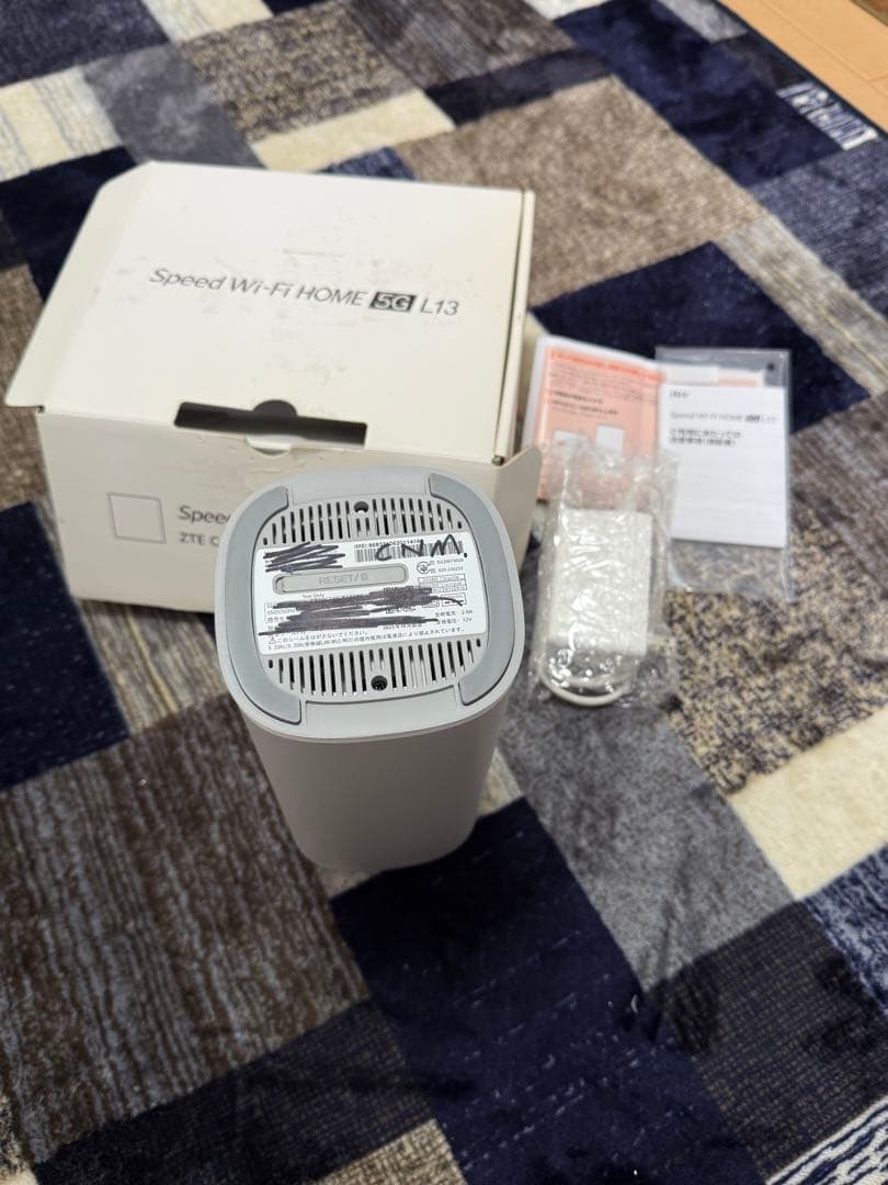 Wi-Fi  5G L13 ホームルータ