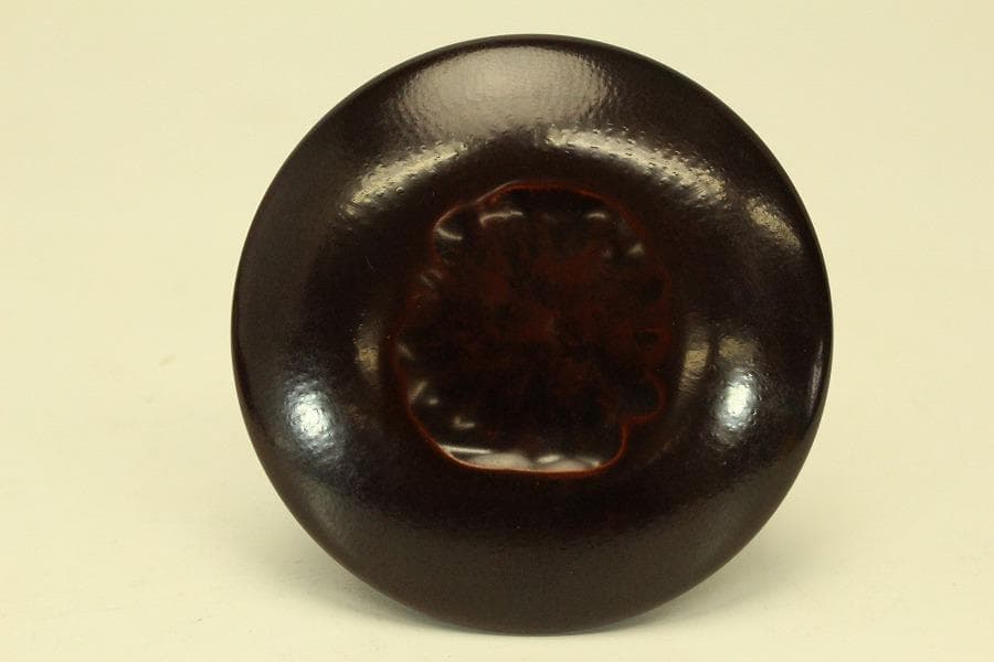 茶道具 黒田正玄作 棗 共箱 美品(ZE662)