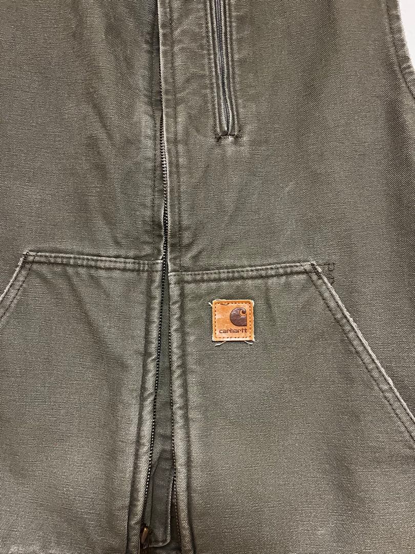 り*ん様 Carhartt カーハート ボアライナー仕様 ベスト モスグリーン
