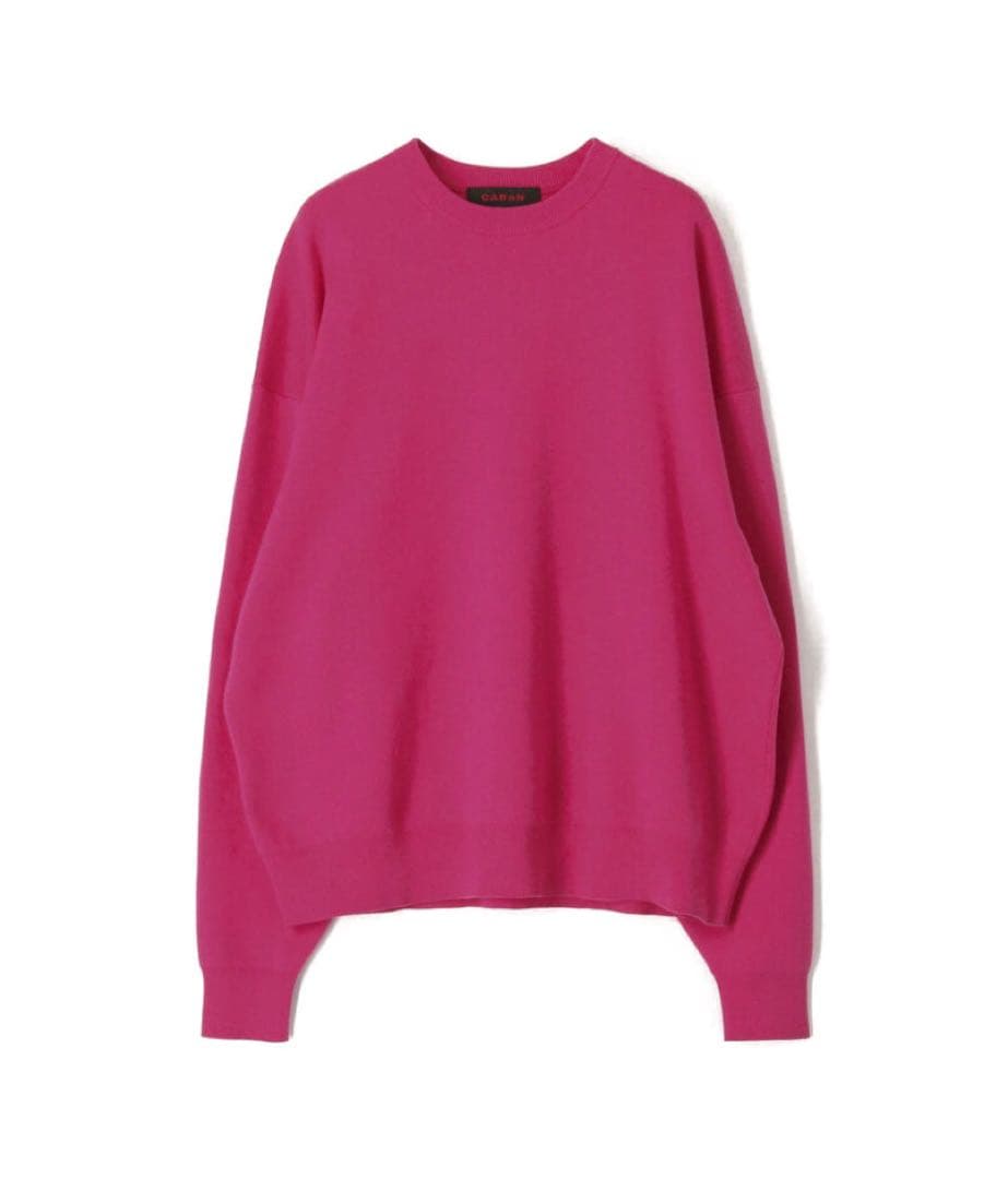 caban コットンカシミヤセーター