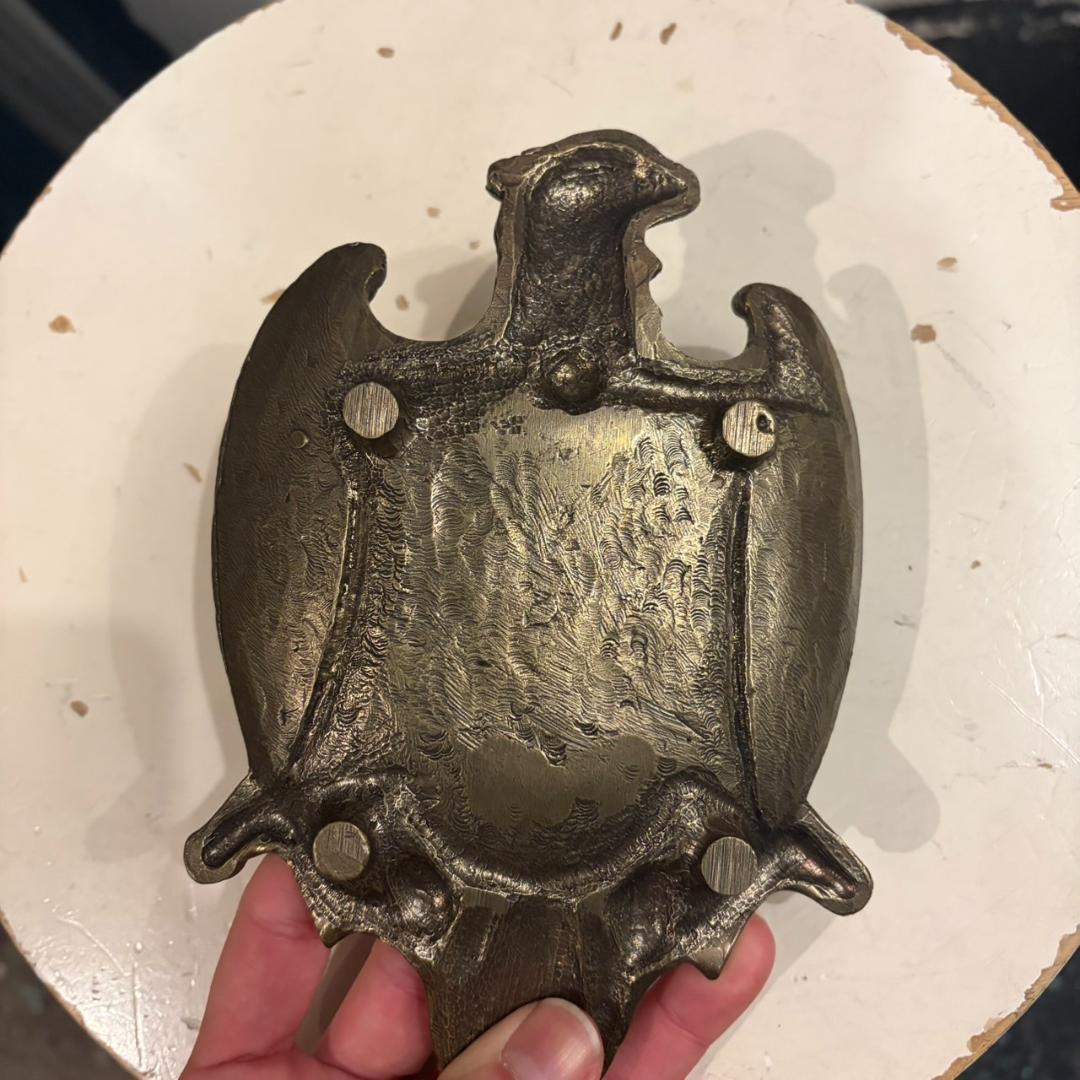 アンティーク雑貨 RRL eagle steel key pate