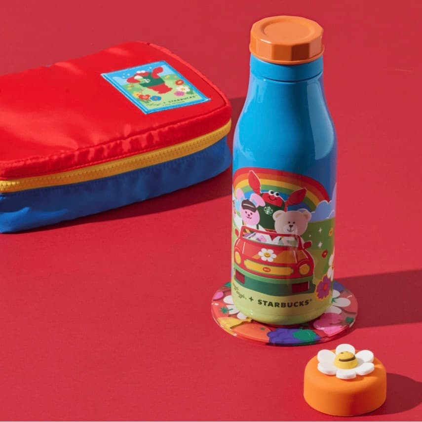 【海外スタバ限定】ベアリスタ× wiggle wiggle コラボ タンブラー