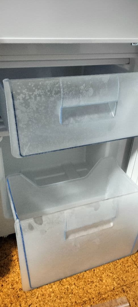 新品未使用145Lスリム冷蔵庫SAMKYO説明書あり送料込