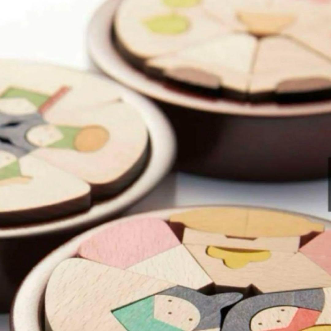 小黒三郎　ひな人形　組み木　可愛い　ひな祭り　女の子　円雛五段飾り　小