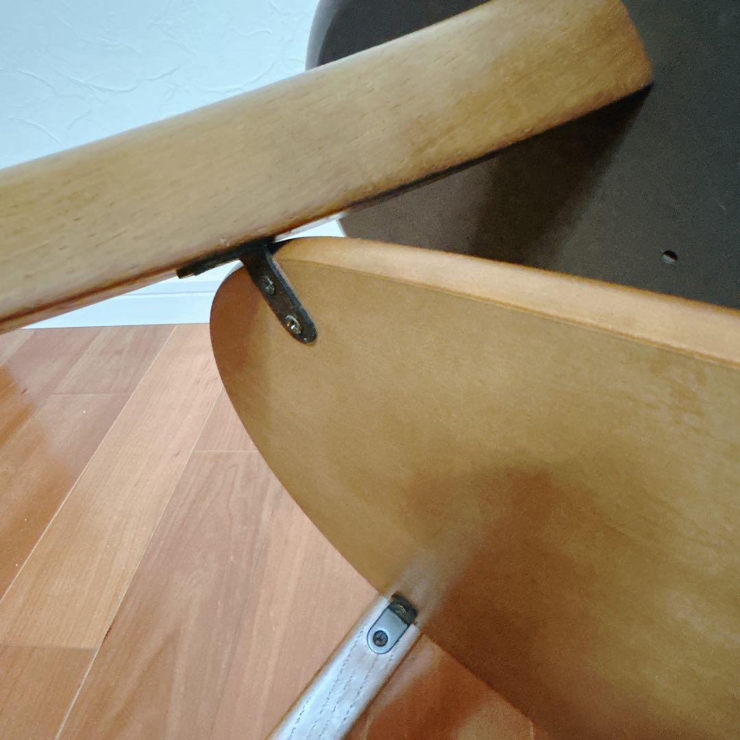 カリモク センターテーブル 楕円形 木製 北欧 ナチュラル カフェ風 高級家具