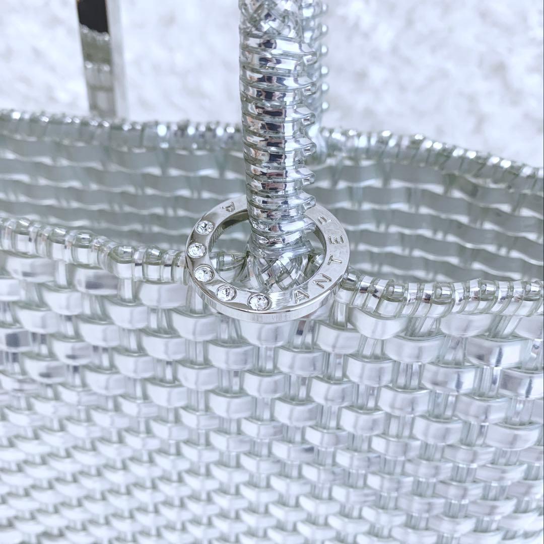 ほぼ未使用♪ ANTEPRIMA イントレッチオ シルバー スモール