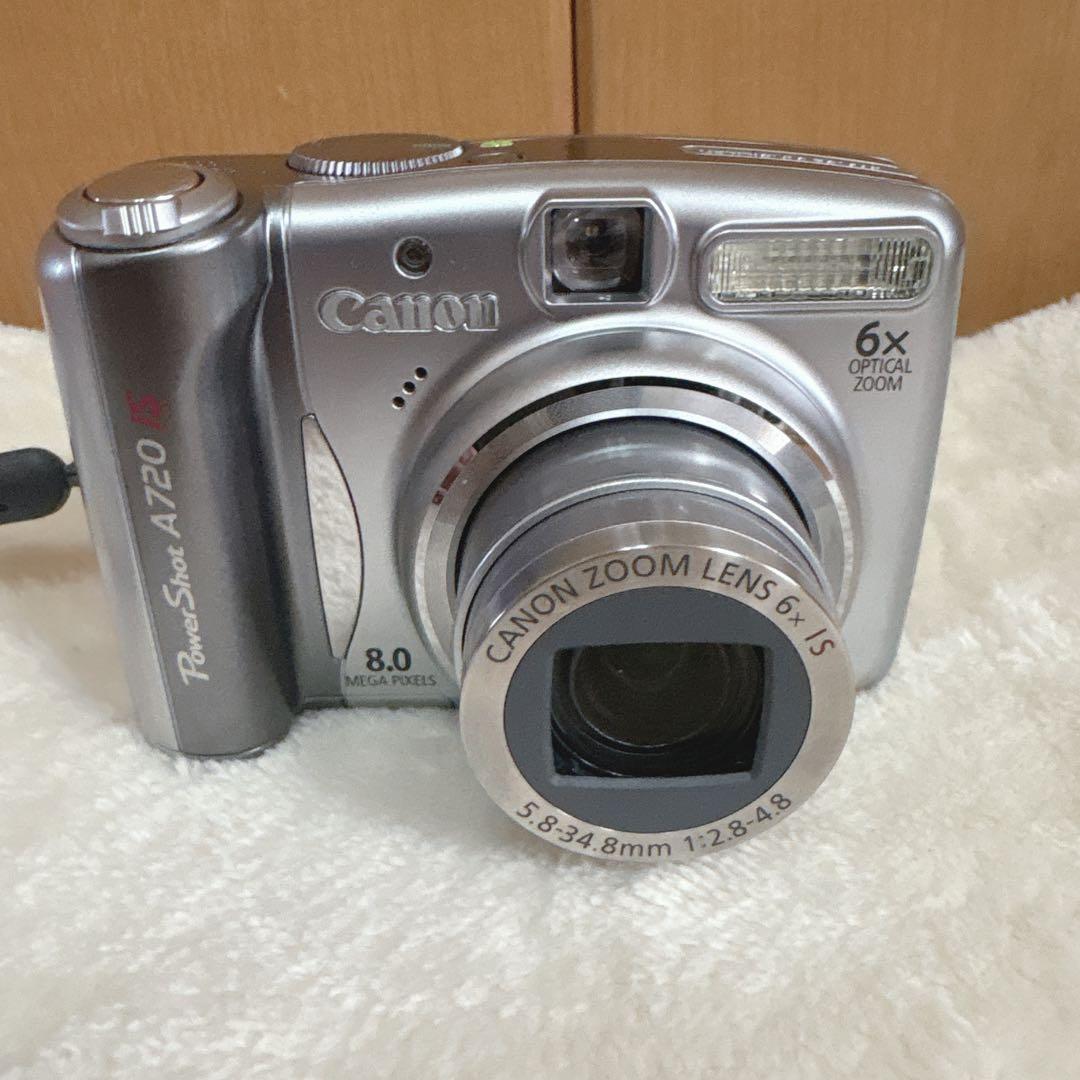 【美品】Canon PowerShot A720 IS コンパクトデジタルカメラ