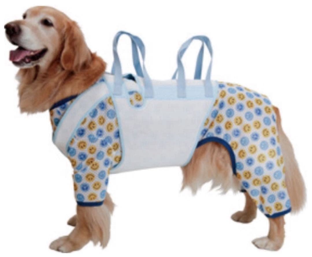 アイアンバロン 美品　介護用ハーネス 使用数日　かわいい水色です