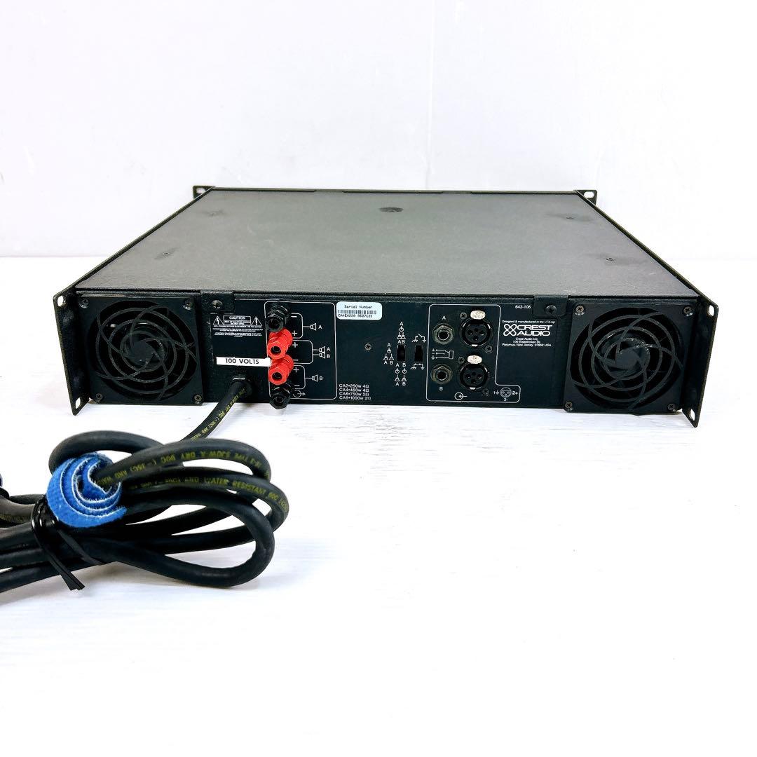 CREST AUDIO　クレストオーディオ CA4　ステレオパワーアンプ　プロ