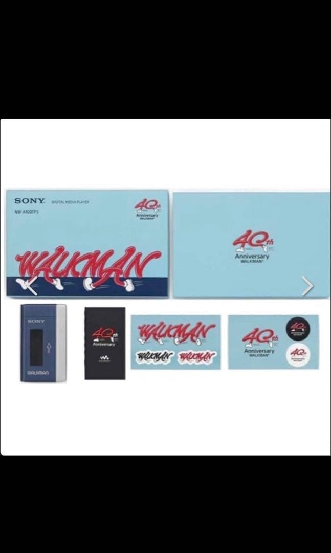 【新品未開封】SONYウォークマン40周年記念モデル