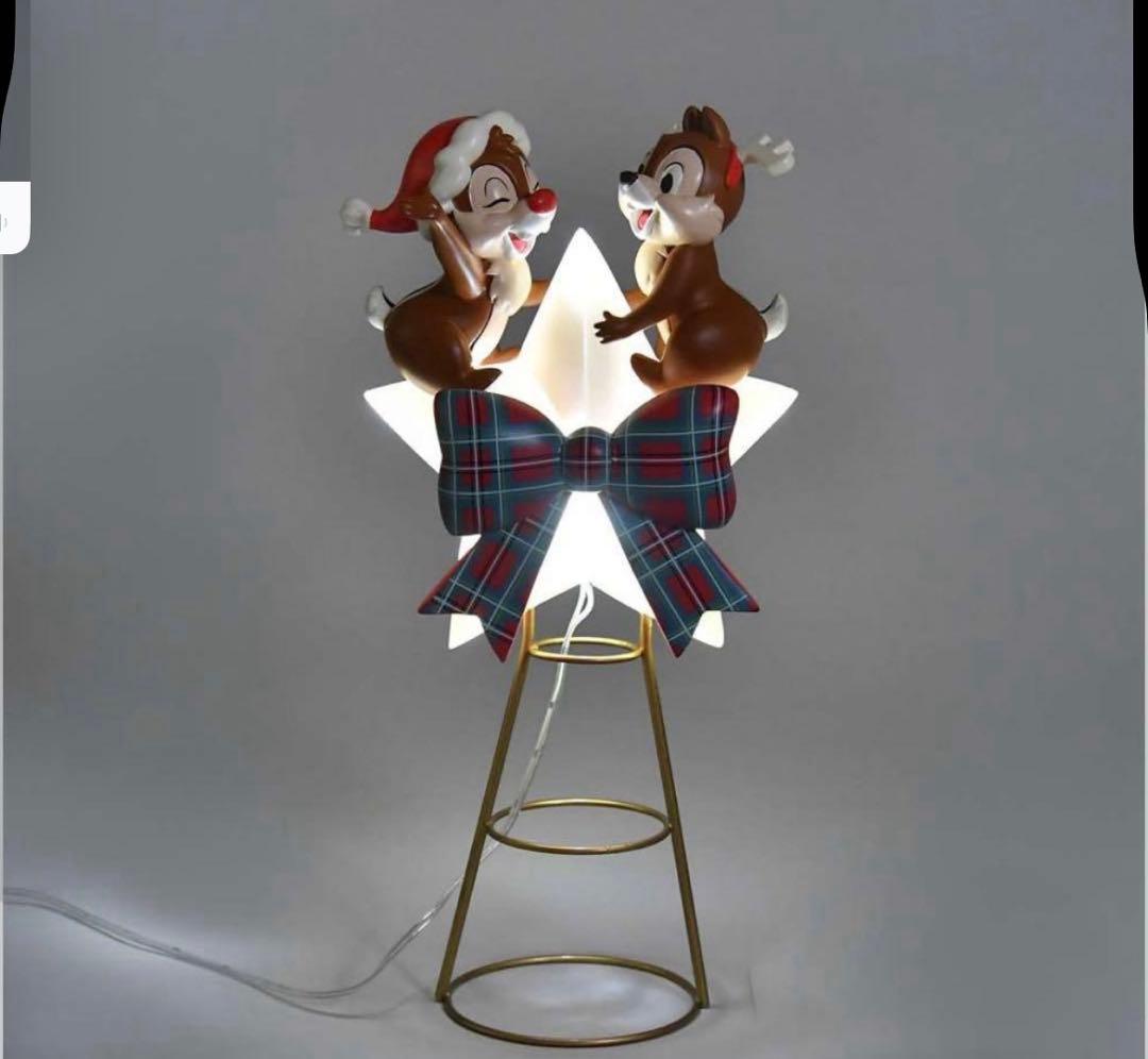 お値下げ中‼️ 新品 未開封　ディズニーストア　ツリートッパー チップ&デール