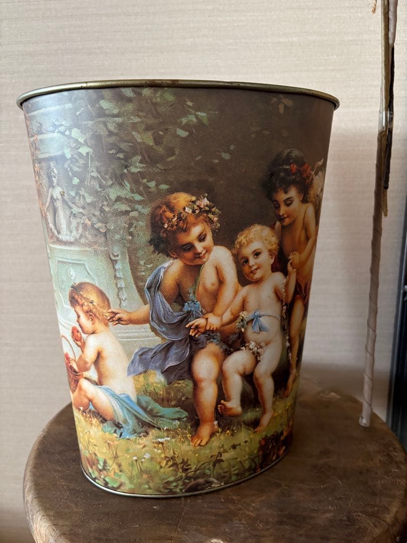 ヴィンテージ ダストBOX 缶