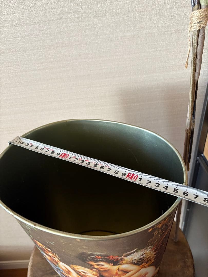 ヴィンテージ ダストBOX 缶