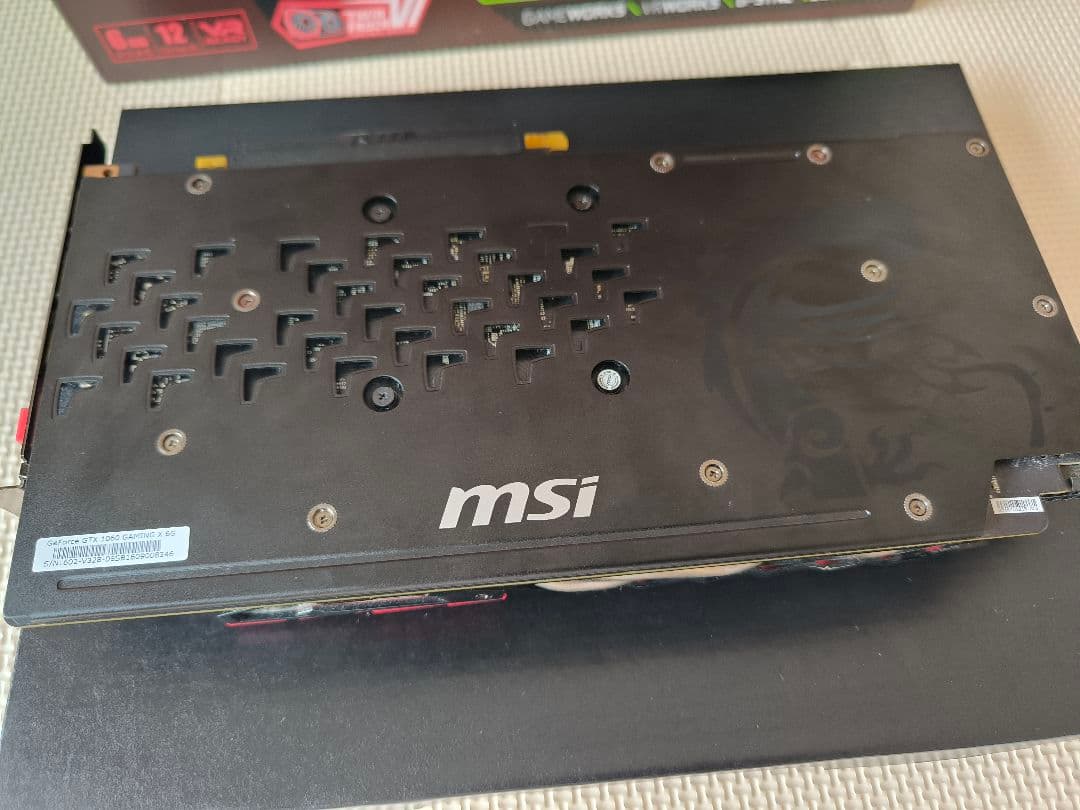 グラフィックボード・グラボ・ビデオカード NVIDIA MSI GeForce GTX 1060 GAMING X 6G