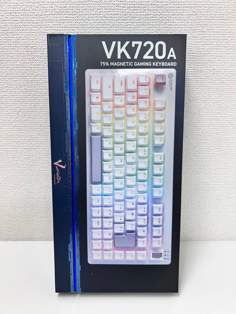 12P1#22 エレコム ゲーミングキーボード V custom VK720A