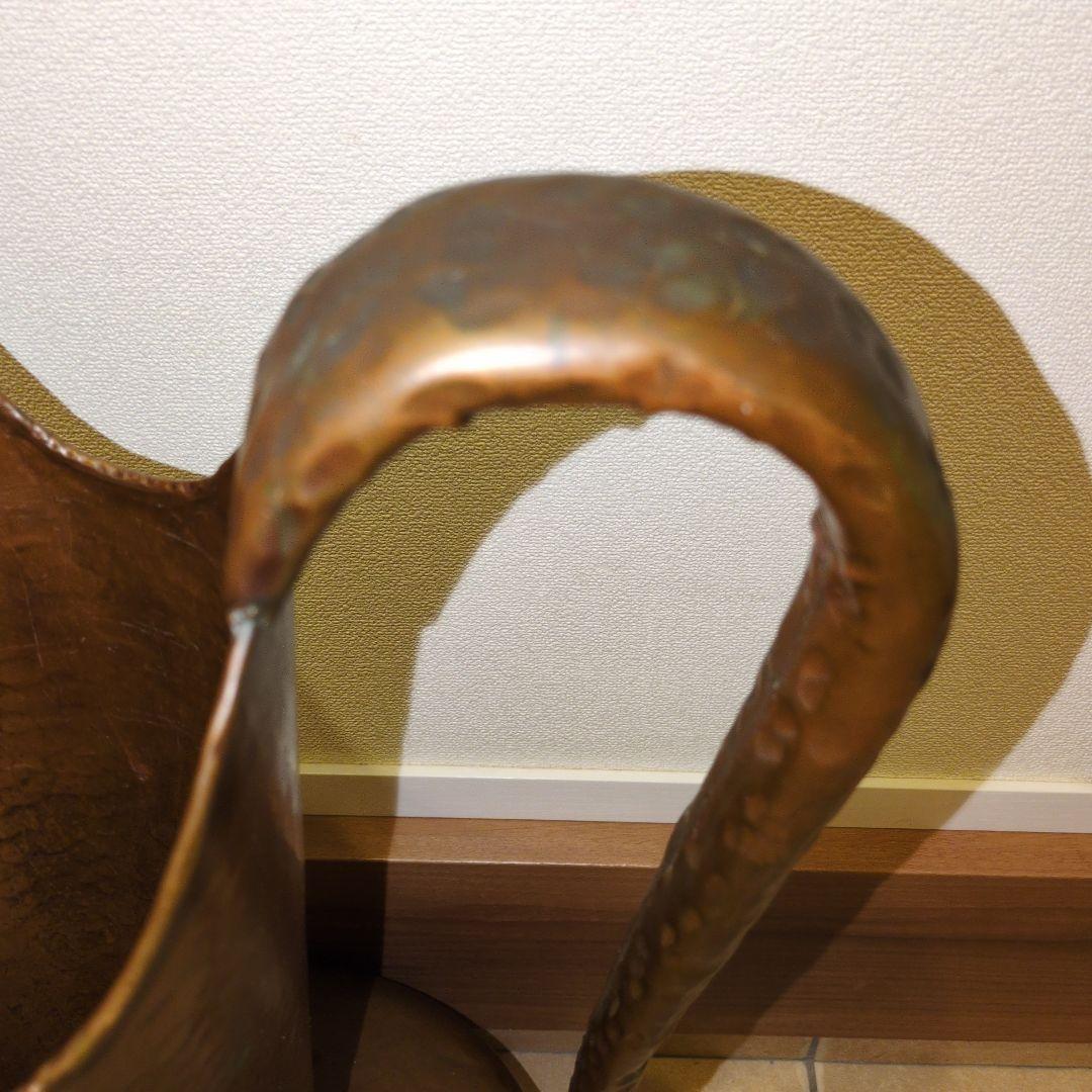 イタリア　Lilium社製　銅製ヴィンテージ傘立て　フラワースタンド