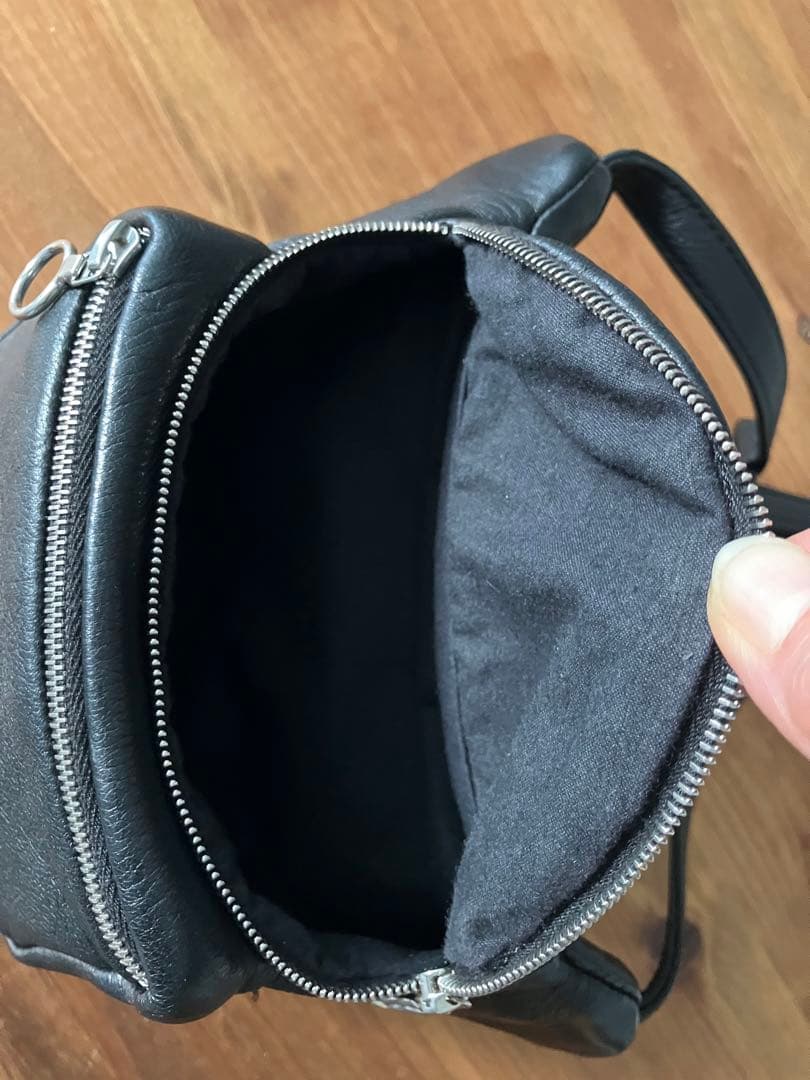 【美品】Aeta ディアレザー ウエストバッグWAIST POUCH S BAG