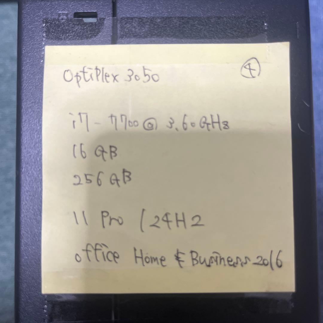 最新Windows11pro！Core i7-8700新品SSD256GB