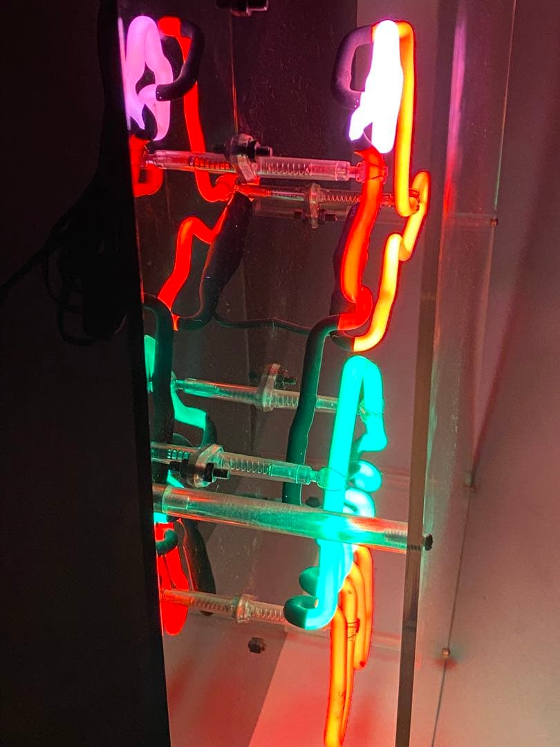 1597❣️ フラダンス　ネオン管　看板　オブジェ