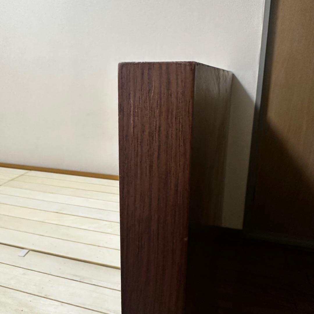 無印良品 セミダブル ウォールナット材 ヘッドボードのみ