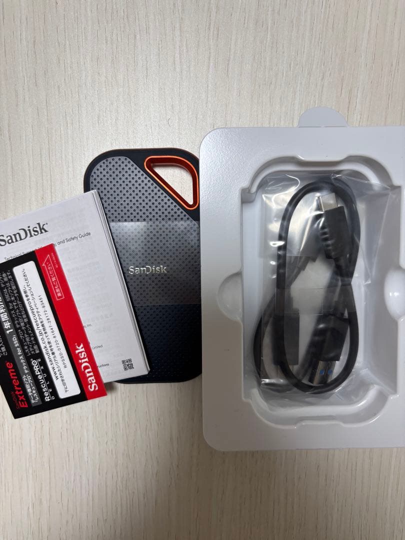 サンディスク 外付けSSD ポータブル Extreme PRO 4TB