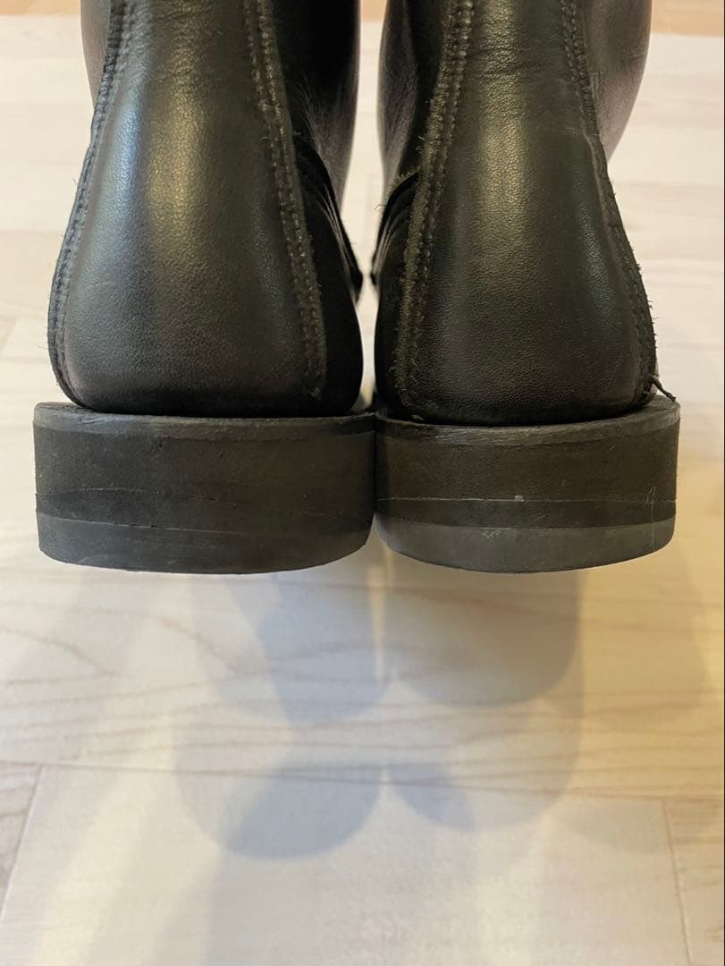 ラッセルモカシン　ノックアバウトブーツ　黒