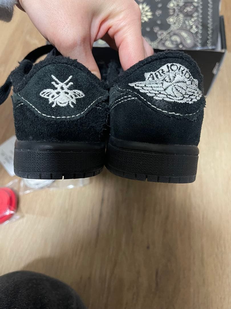 スニーカー Air Jordan1 LOW x Travis Scott