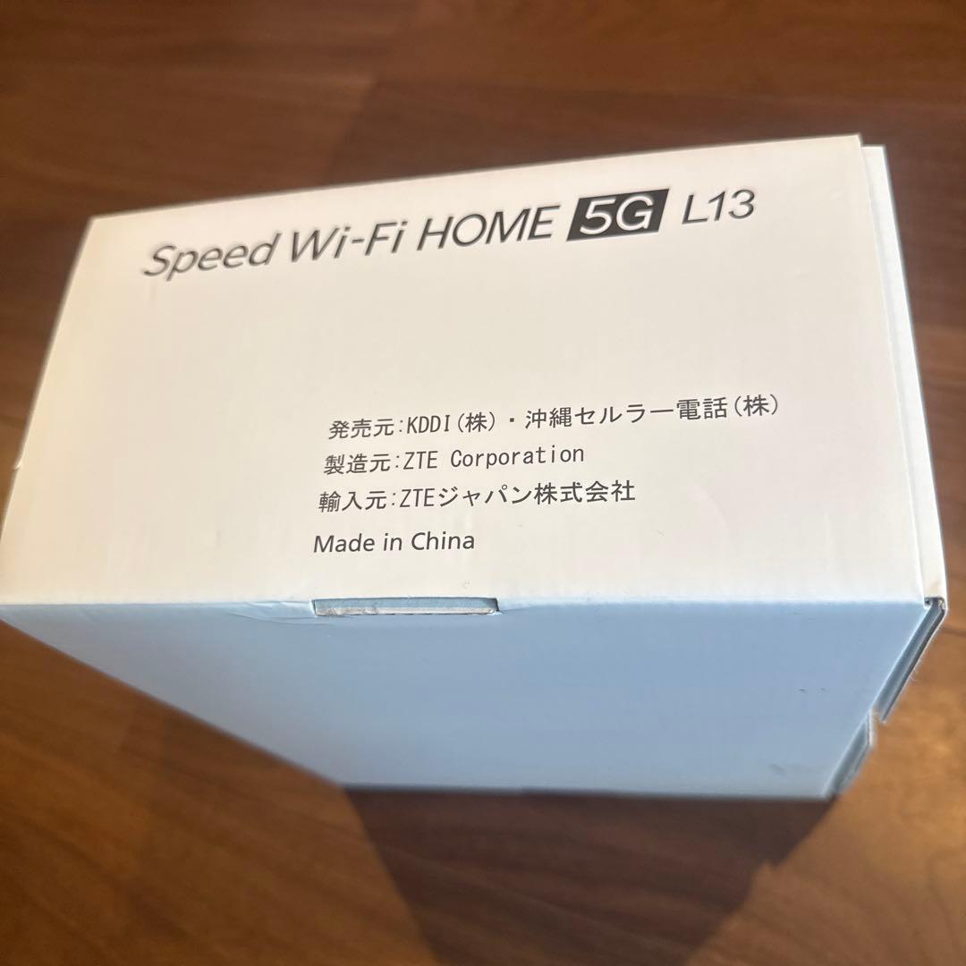 SALE❗️【新品同様】ZTE Speed Wi-Fi  5G L13