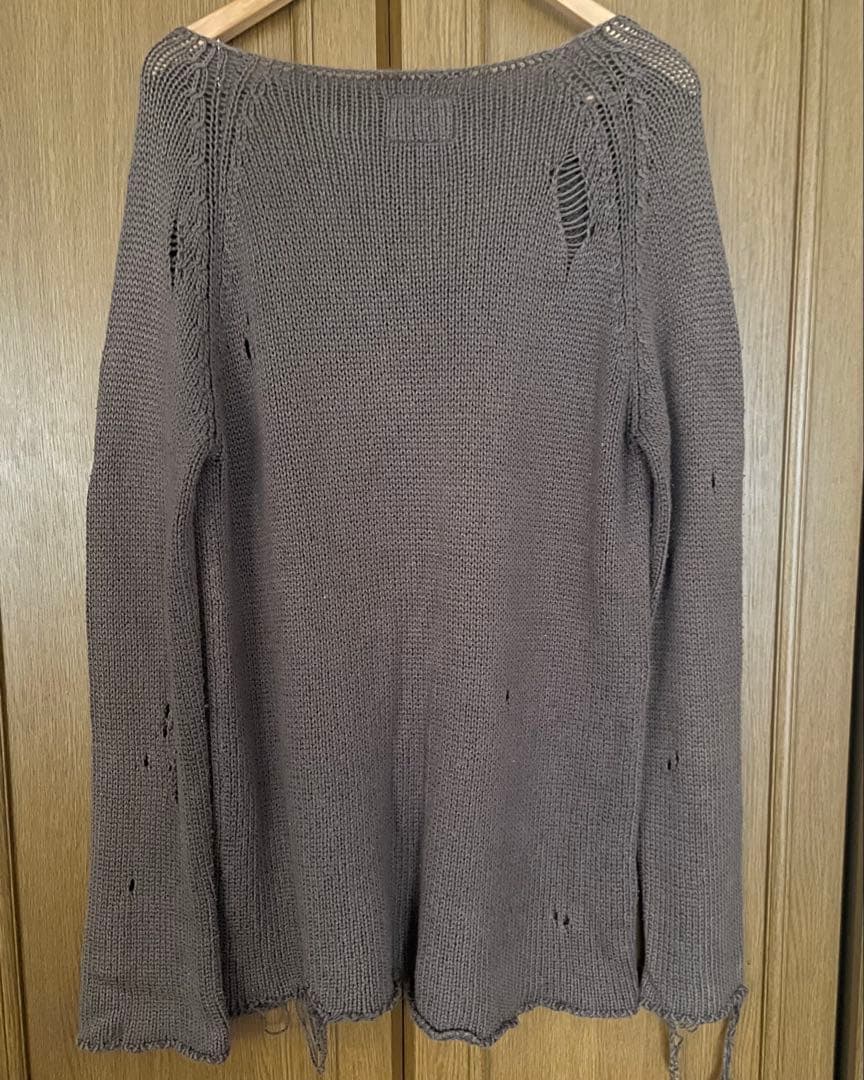 本日中値下げ価格 Number(n)ine 07SS boy期 グランジニット