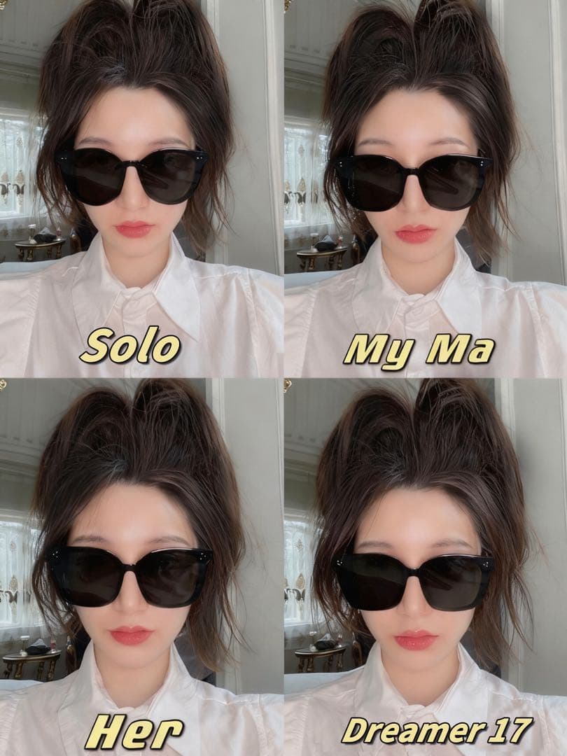 GENTLE MONSTER MY MA ブラック サングラス