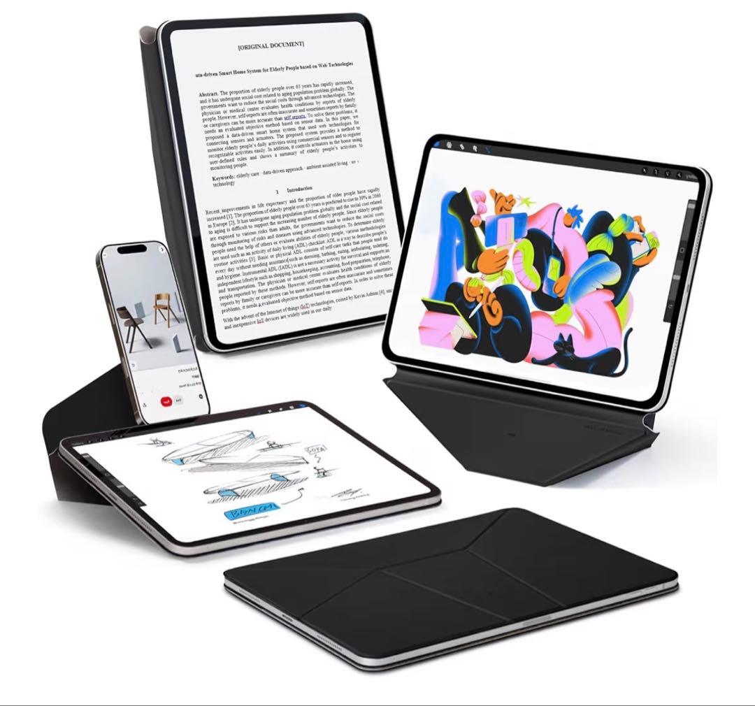 MOFTダイナミックフォリオ iPad Pro 13インチ m5/m4ブラック