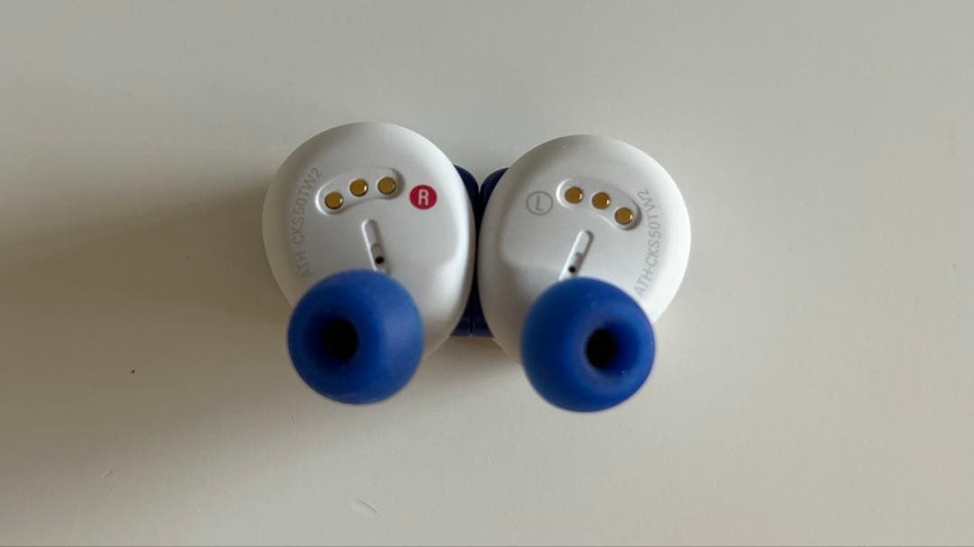 オーディオテクニカ ATH-CKS50TW2 R2 完全ワイヤレスイヤホン