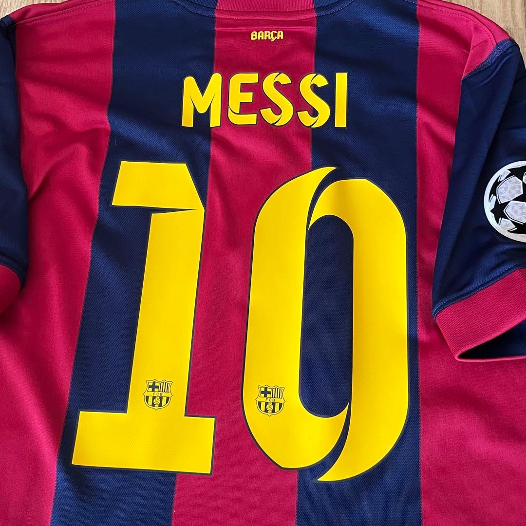 バルセロナ 2015 CL決勝戦 メッシ ユニフォーム アルゼンチン代表 PSG