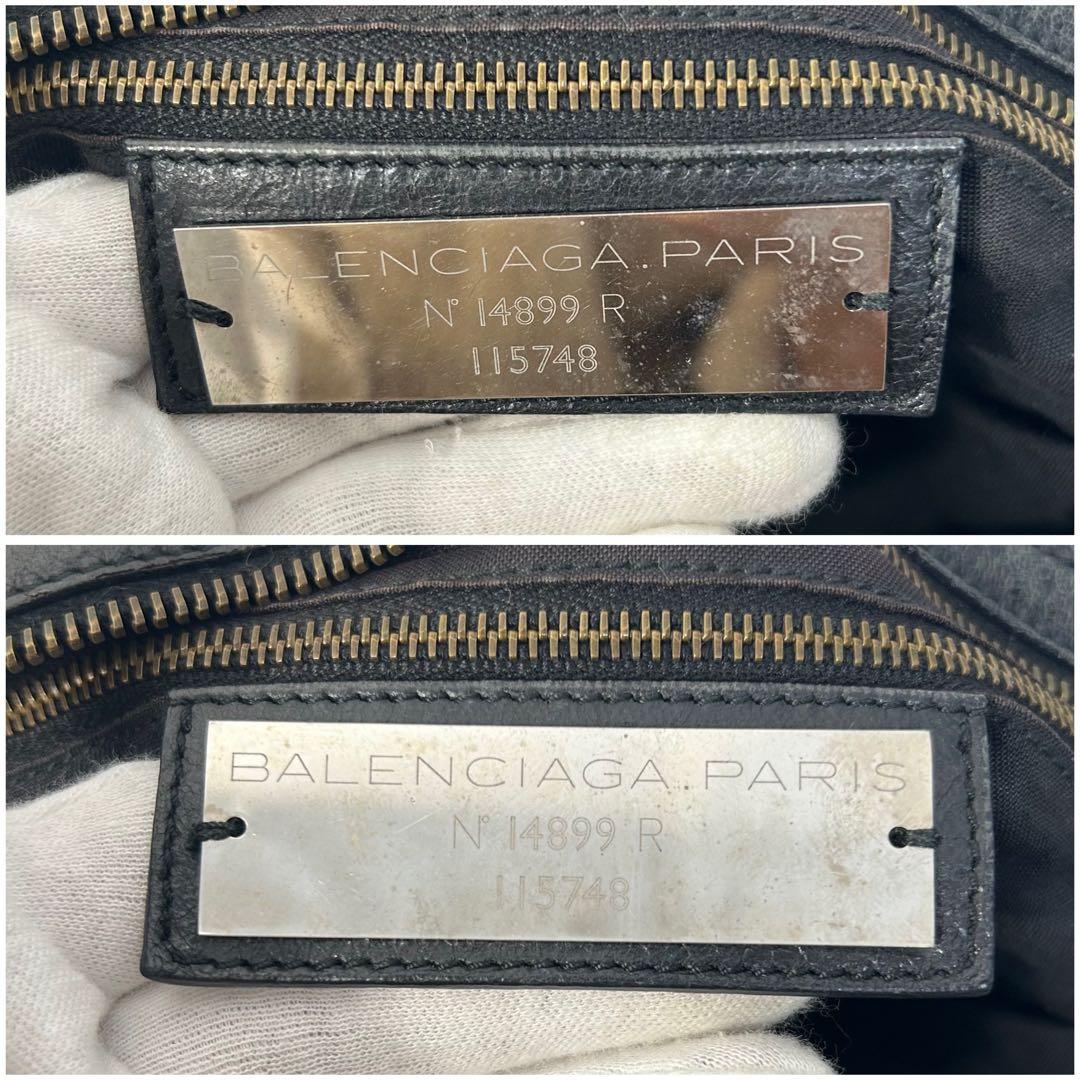 バッグ Balenciaga The City 115748 Bag Black