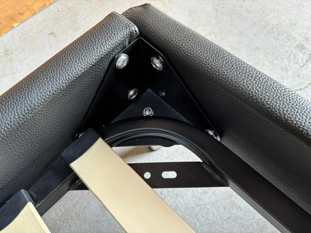 NITORI ニトリ クイーンベッドフレーム(サラス/BK)、内幅170cm