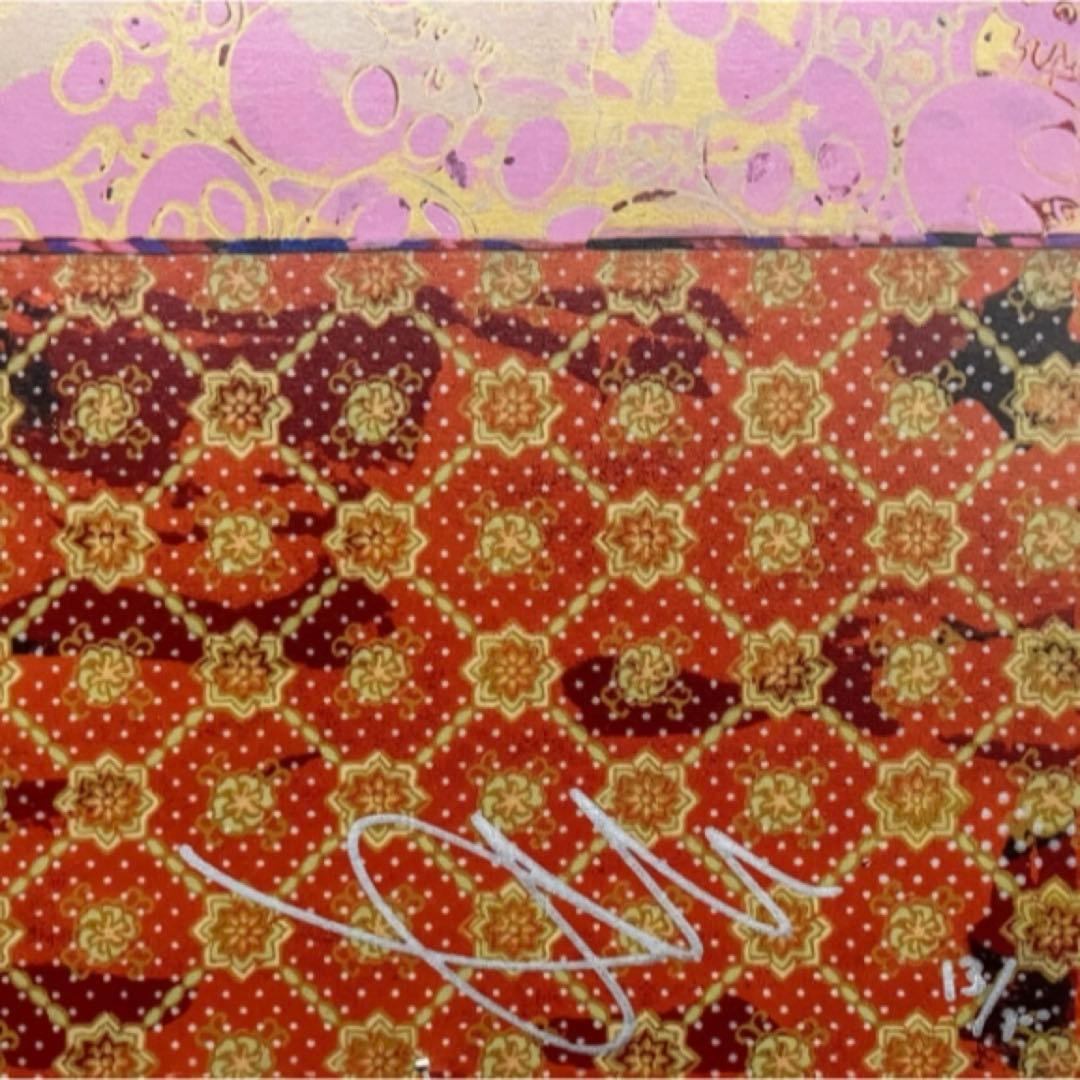 ザオウーキーのお花の絵へのあこがれ Zingaro 村上隆 サイン入りポスター