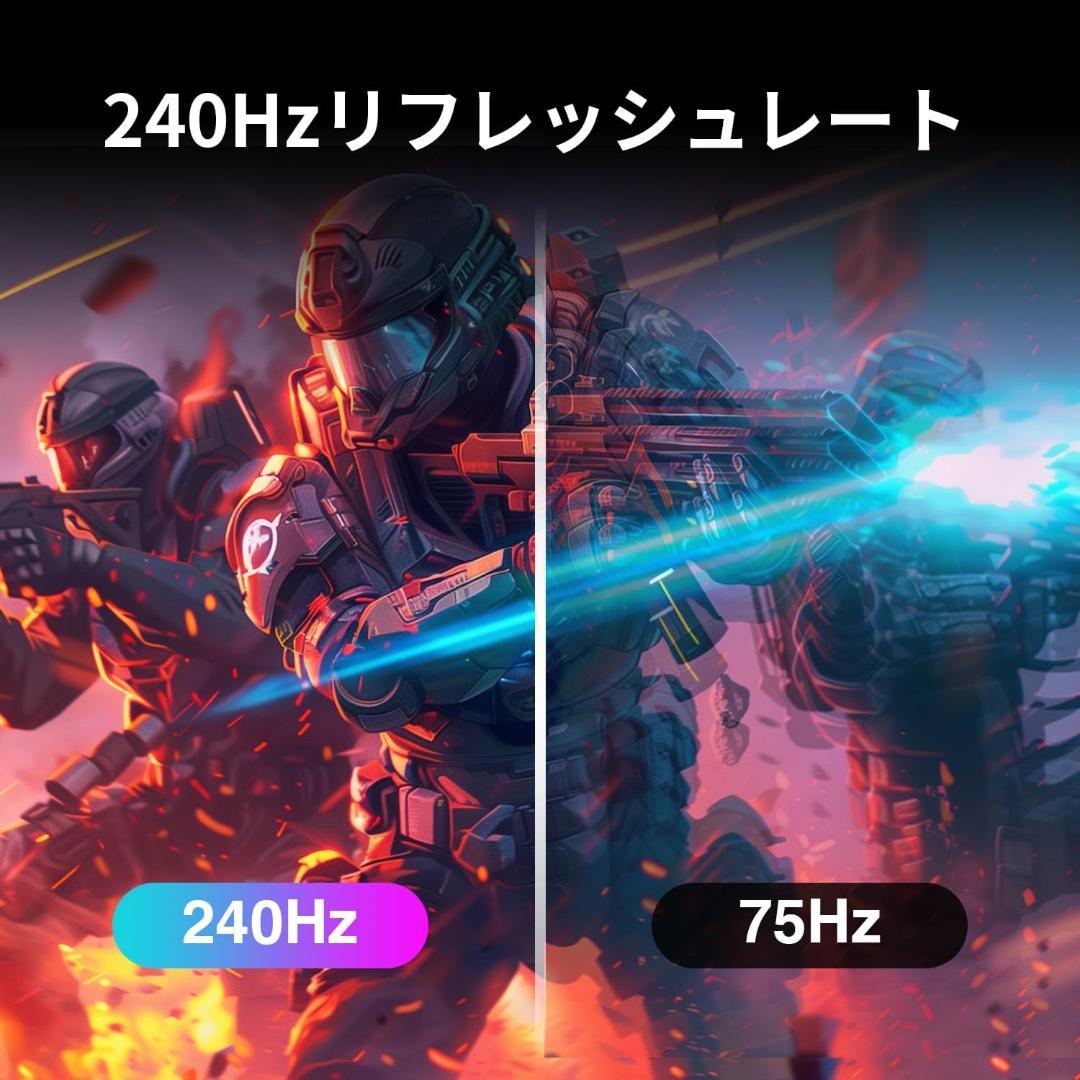 【開封済・未使用】feuvision ゲーミングモニター 24インチ フルHD