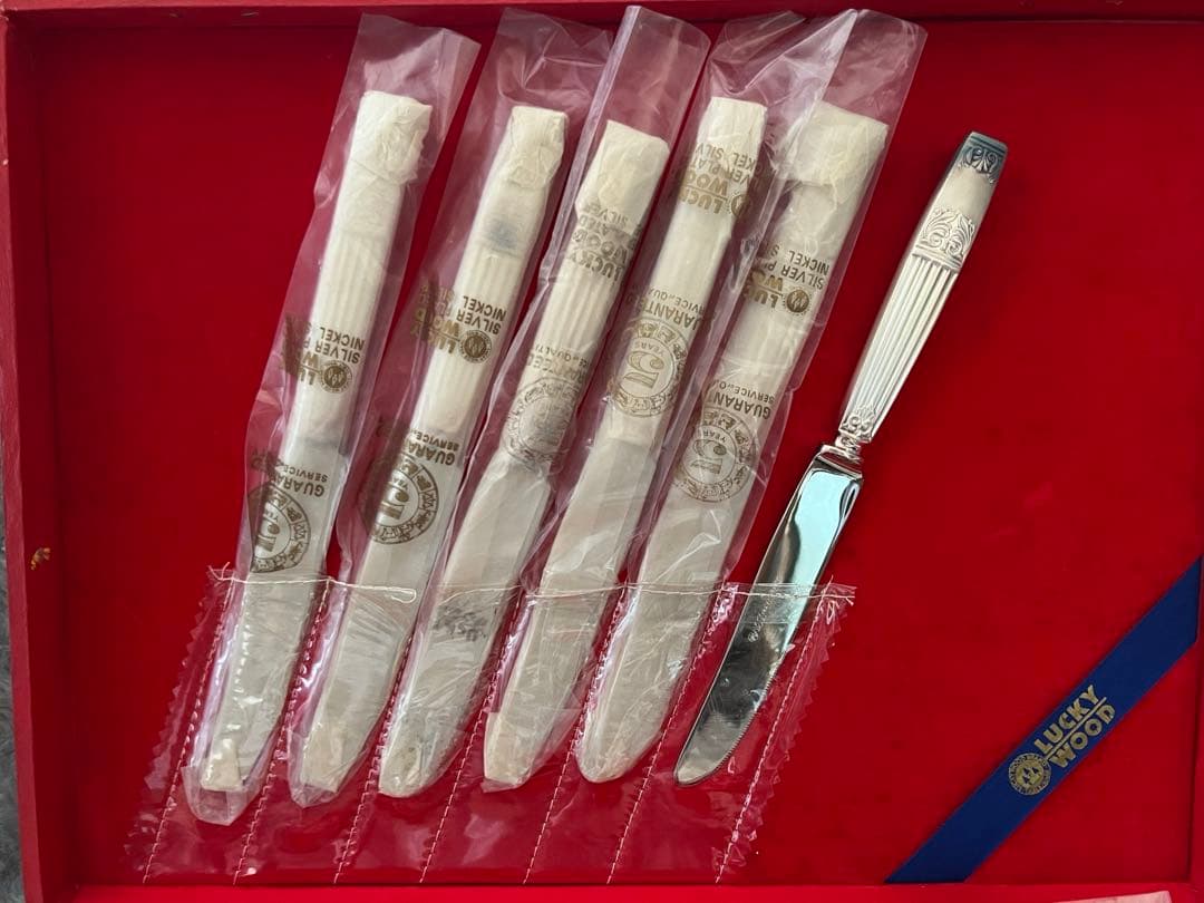 ラッキーウッド　カトラリーセット　ロッキンガム　ディナーセット〈30本セット〉※