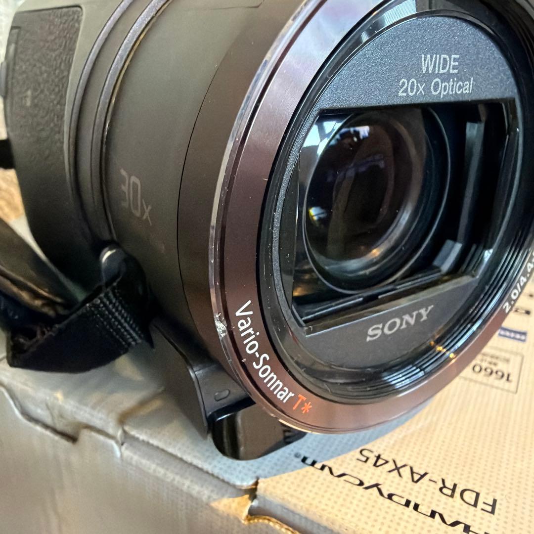 SONY FDR-AX45 4Kビデオカメラ　値引きしました