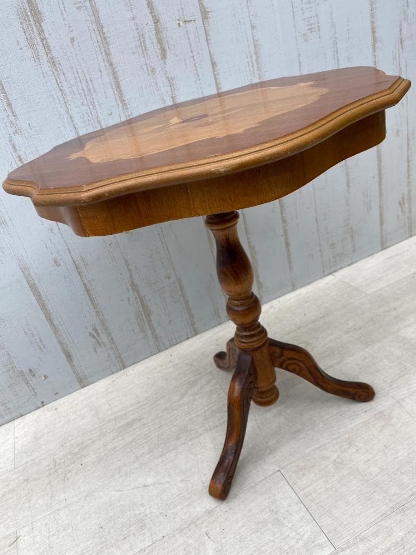 象嵌 サイドテーブル コーヒーテーブル 花台 飾り台 ローテーブル インテリア