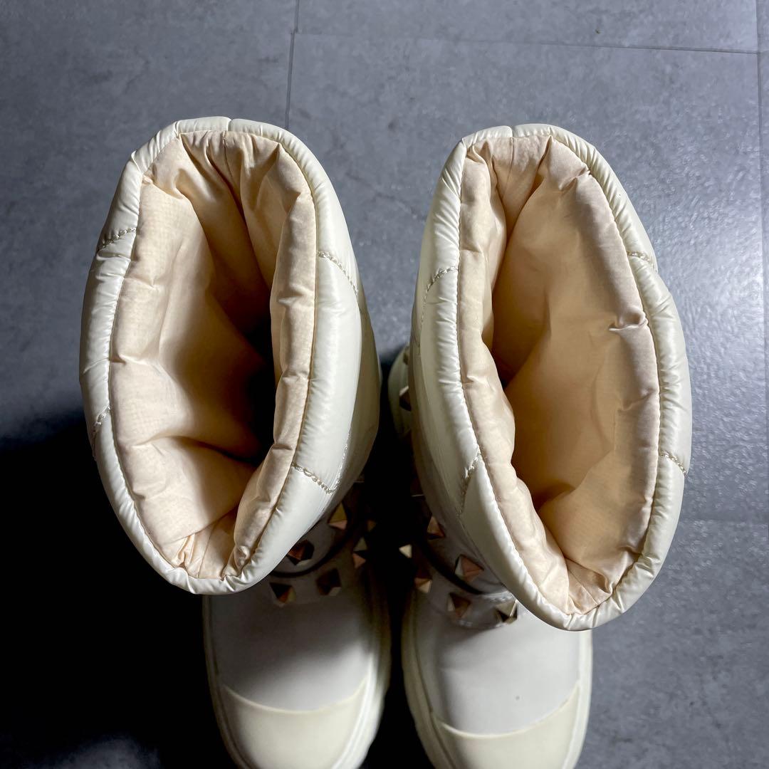 完売モデル✨️ ASH POLAR ナイロンドッキングブーツ アイボリー