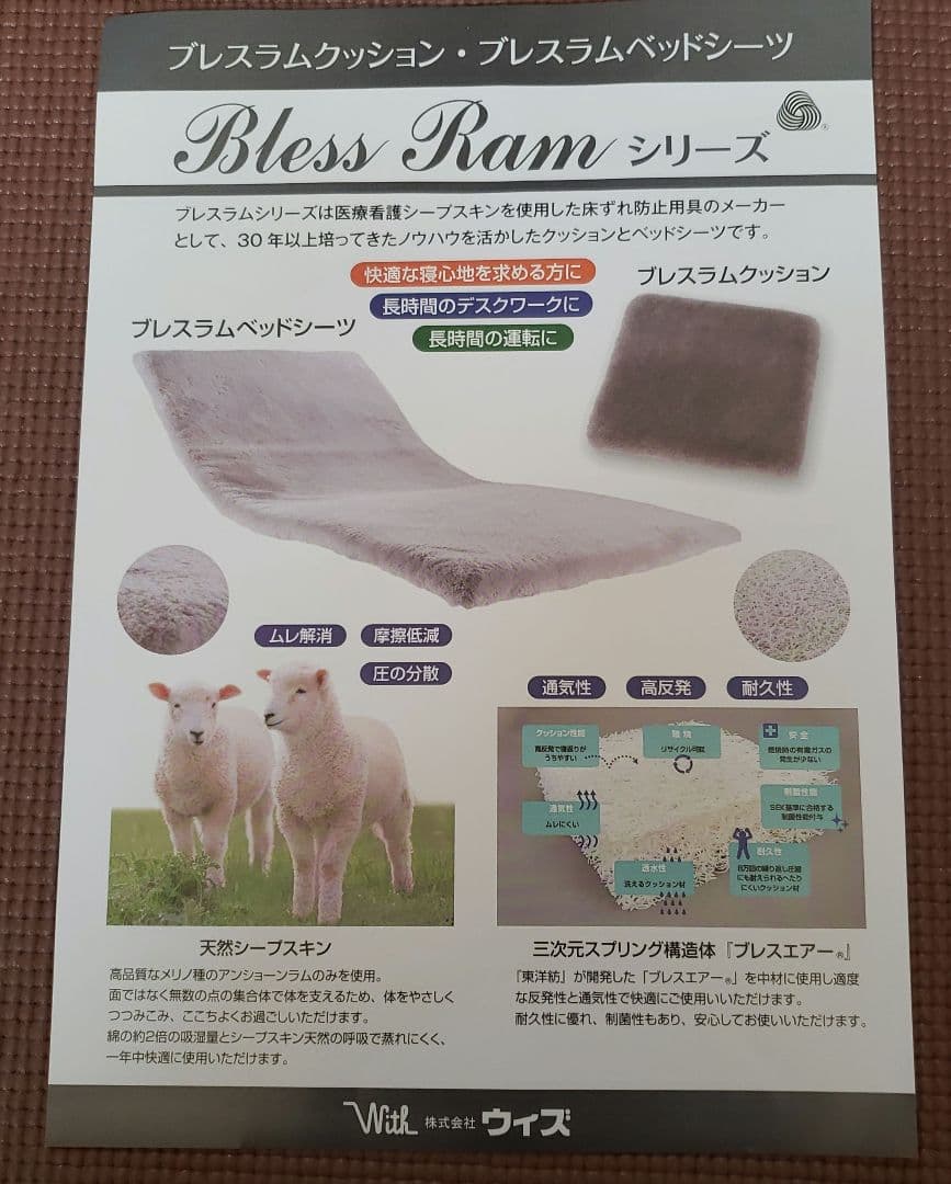 【高品質】ブレスラムクッション　2枚セット