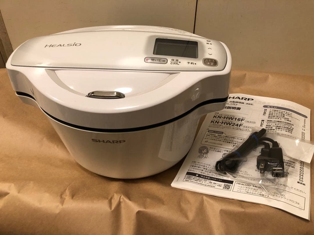 未使用展示品　シャープ ヘルシオ ホットクック KN-HW16F