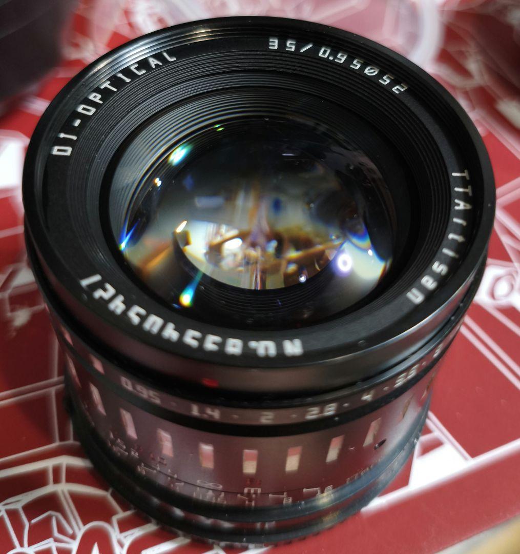 TTartisan 35mm f0.95 Eマウント