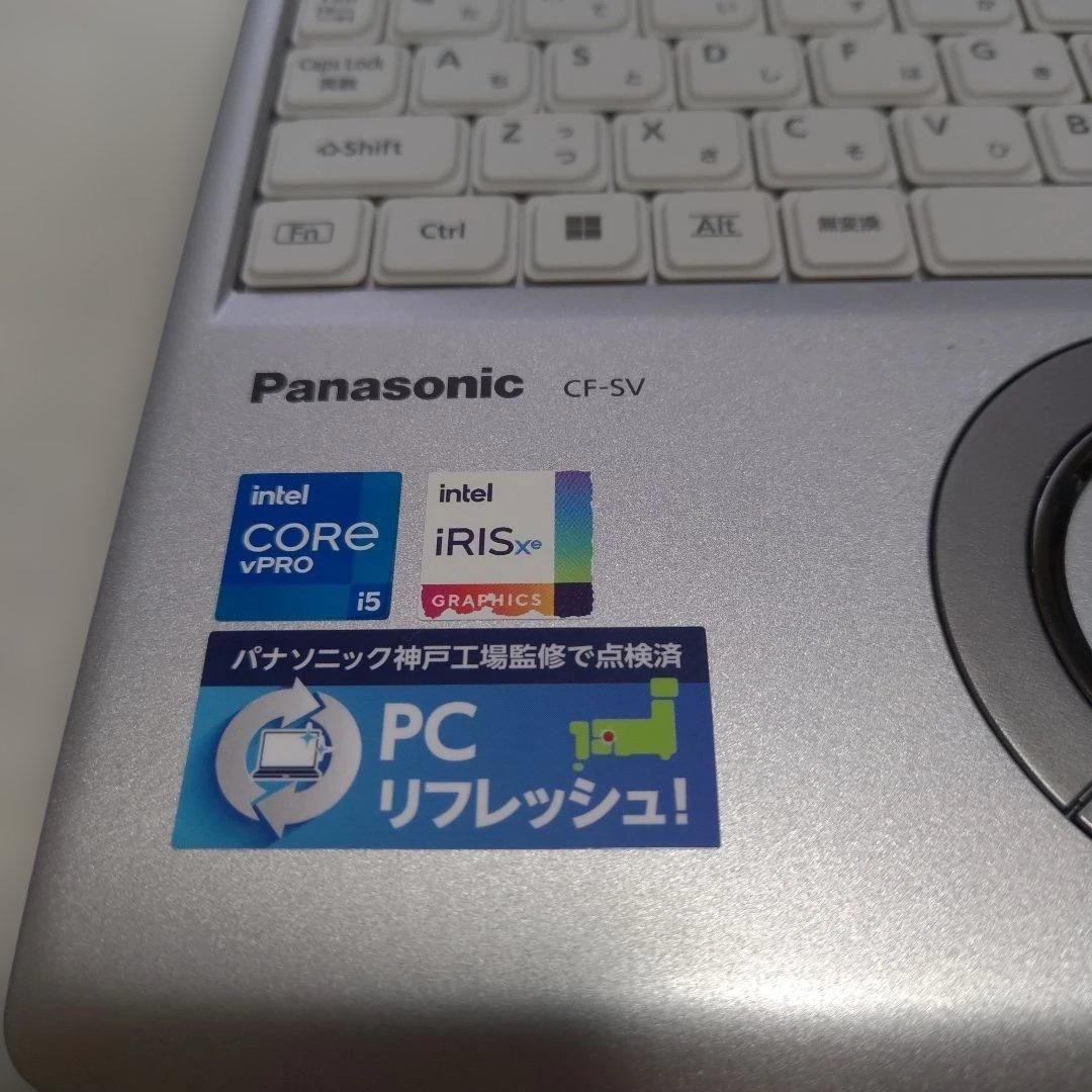 レッツノート　CF-SV1 第11世代 Windows 11 使用時間 610h
