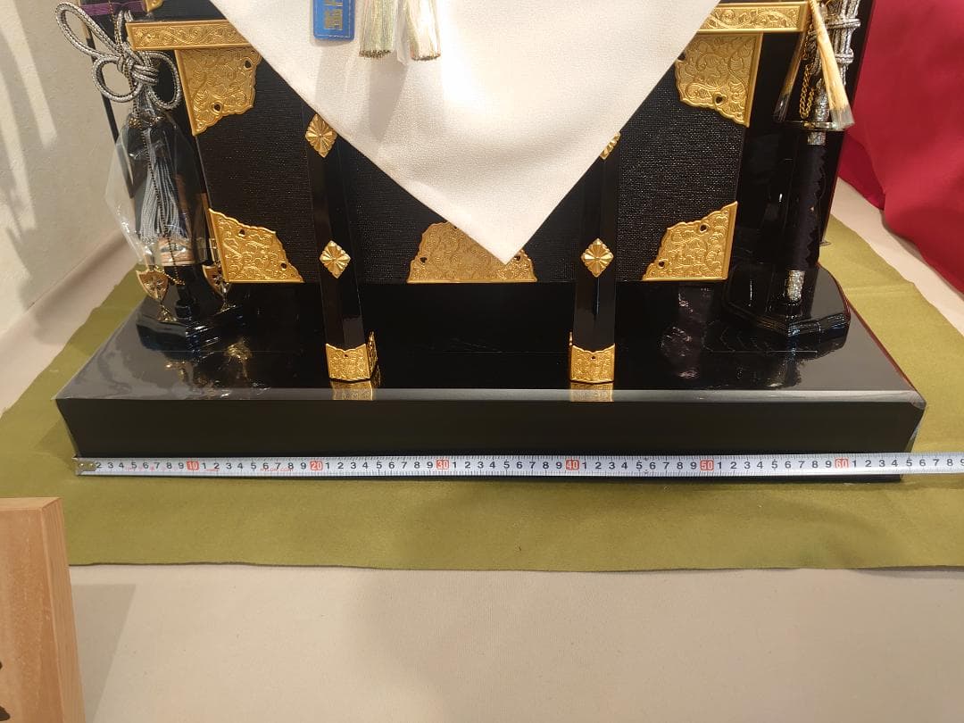 ●新品●早い者勝ち●訳あり品●フルセット　長鍬正絹糸威兜飾り　25万円高級品