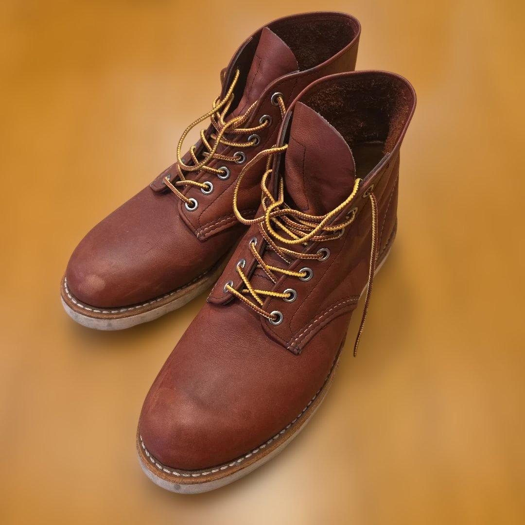 RED WING SHOES ブラウン ハイカットブーツ 7 USA9105