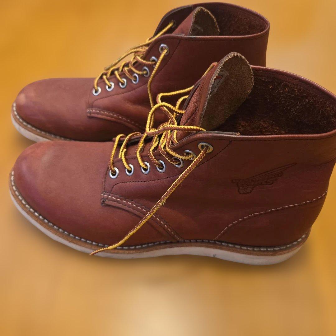 RED WING SHOES ブラウン ハイカットブーツ 7 USA9105